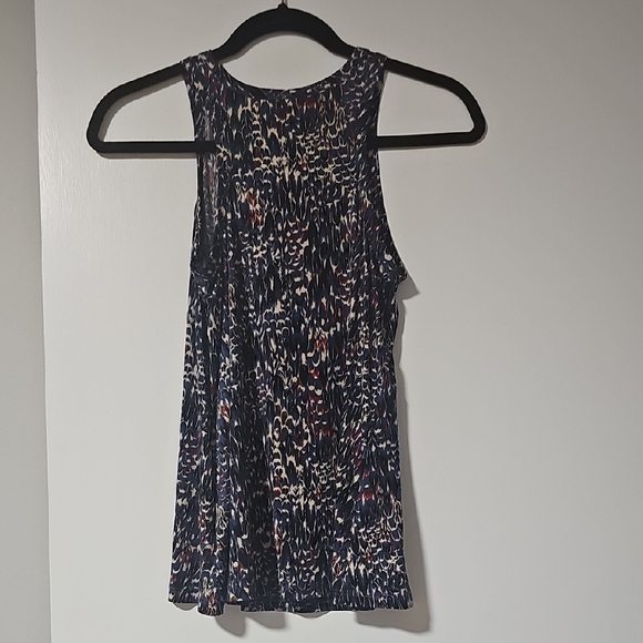 Allison Joy Multicolor Patterned Tank Top - Picture 3 of 3